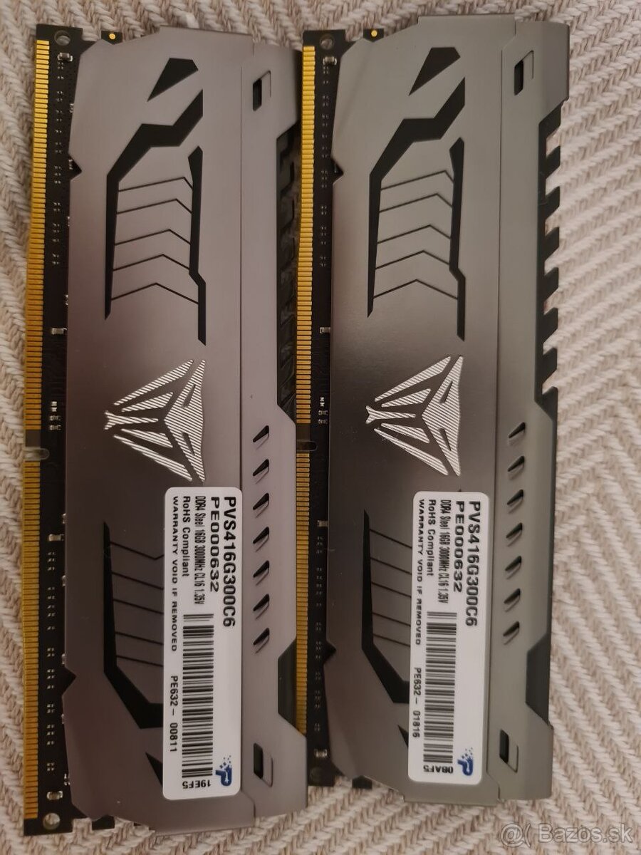 Patriot Viper Steel 2x16GB DDR4  3000