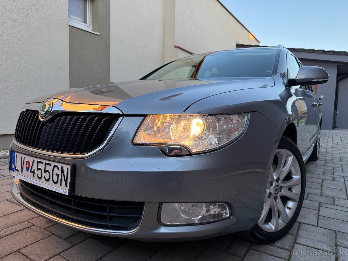 ŠKODA SUPERB COMBI, 2,0 TDI, AUTOMAT DSG, 1/2011, 286 196 KM