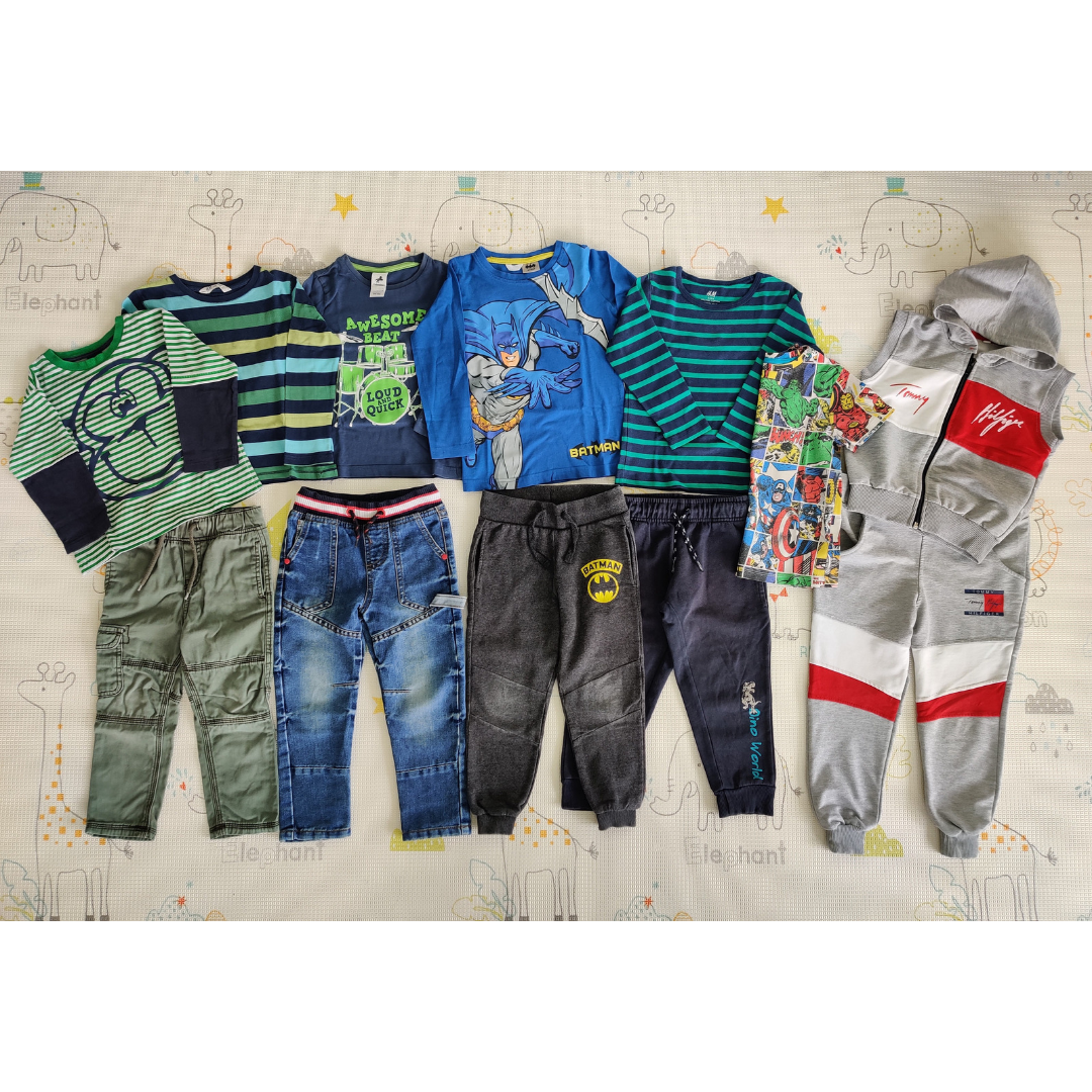 Balík oblečenia pre chlapca na 2-4 roky