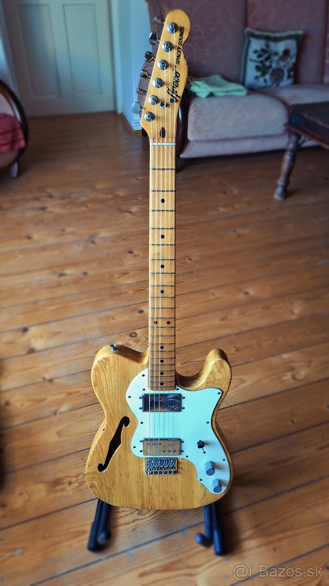 Predám Greco Telecaster TE-500N Spacey Sound - rok 1976