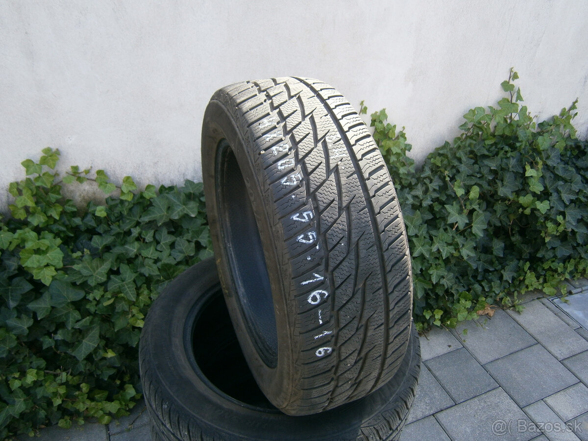 Predám 4x zimné pneu Matador 205/55 R16 91HXL