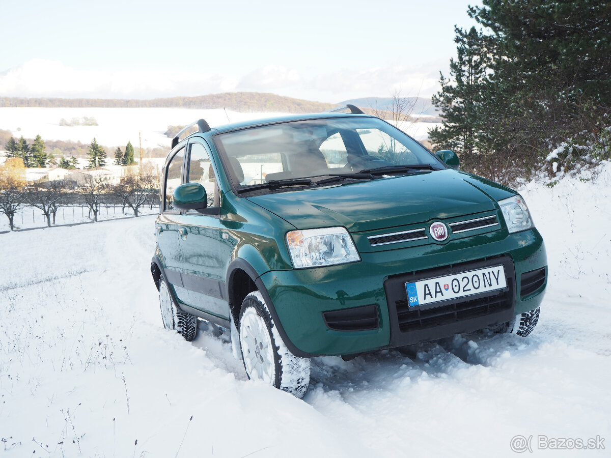 Fiat panda 4x4,r.v.2011,benzín,1,3i