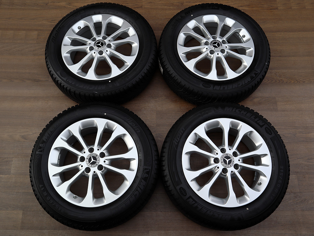 17" Alu kola = 5x112 = MERCEDES GLA ZIMNÍ MICHELIN