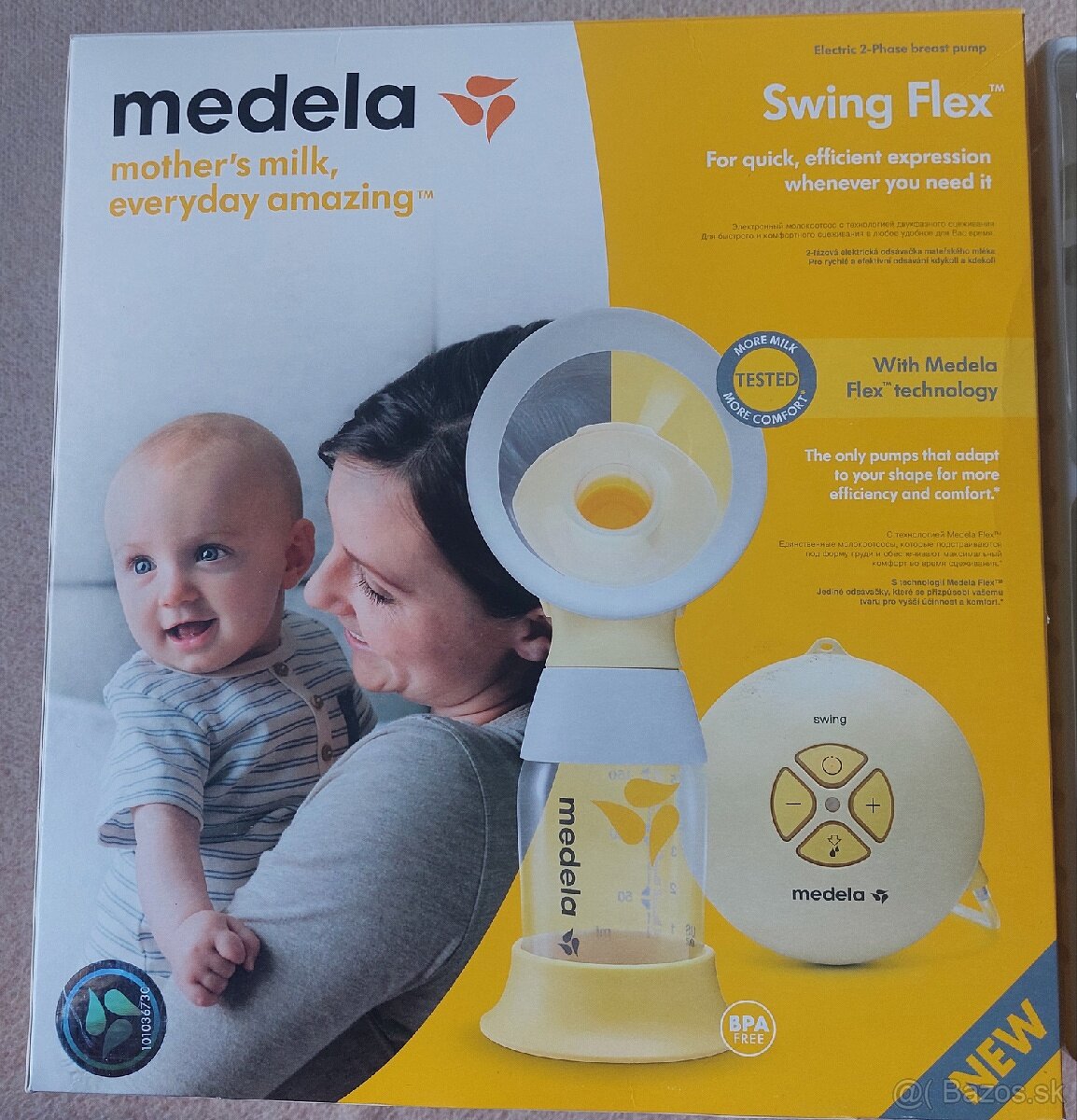 Odsavacka mlieka Medela Swing Flex