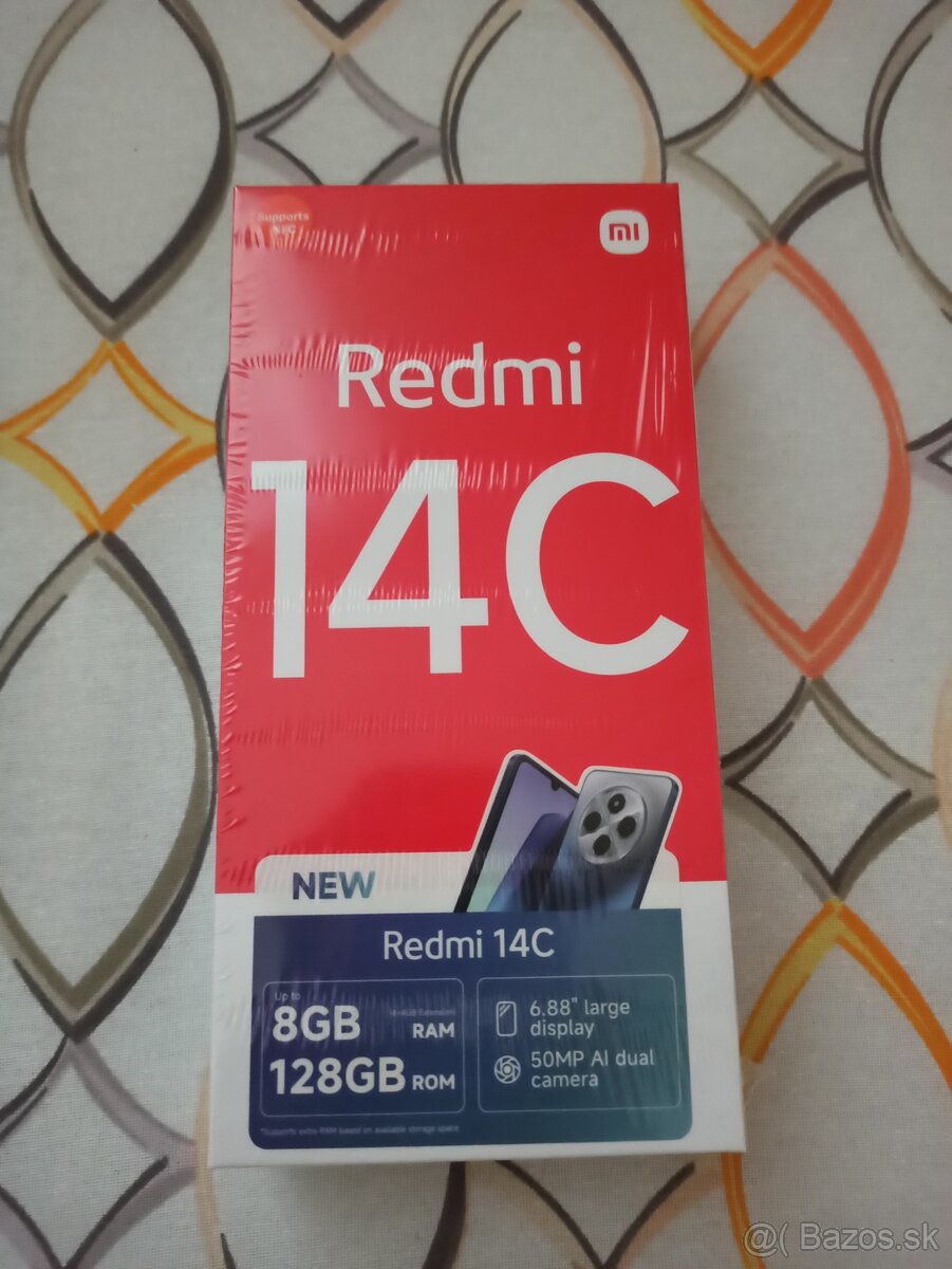 Xiaomi Redmi 14C 8GB/128GB NOVÝ NEROZBALENÝ