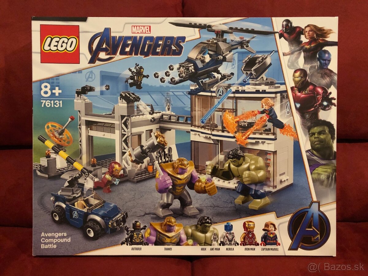 LEGO Marvel 76131 Bitva o základnu Avengerů - Bez figurek