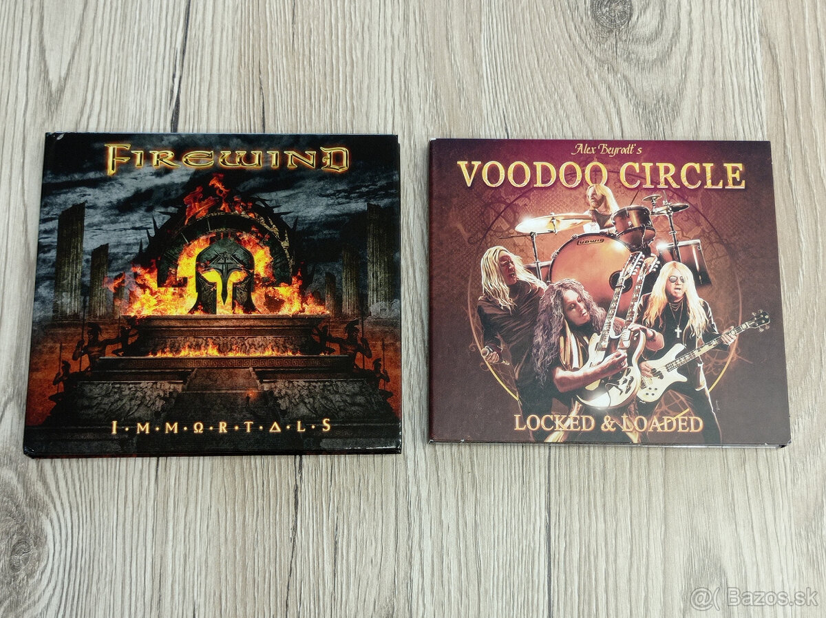 Predám CD Firewind a Voodoo Circle