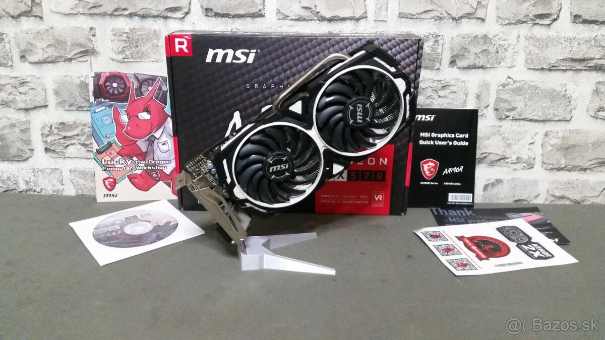 MSI RX570 8GB ARMOR