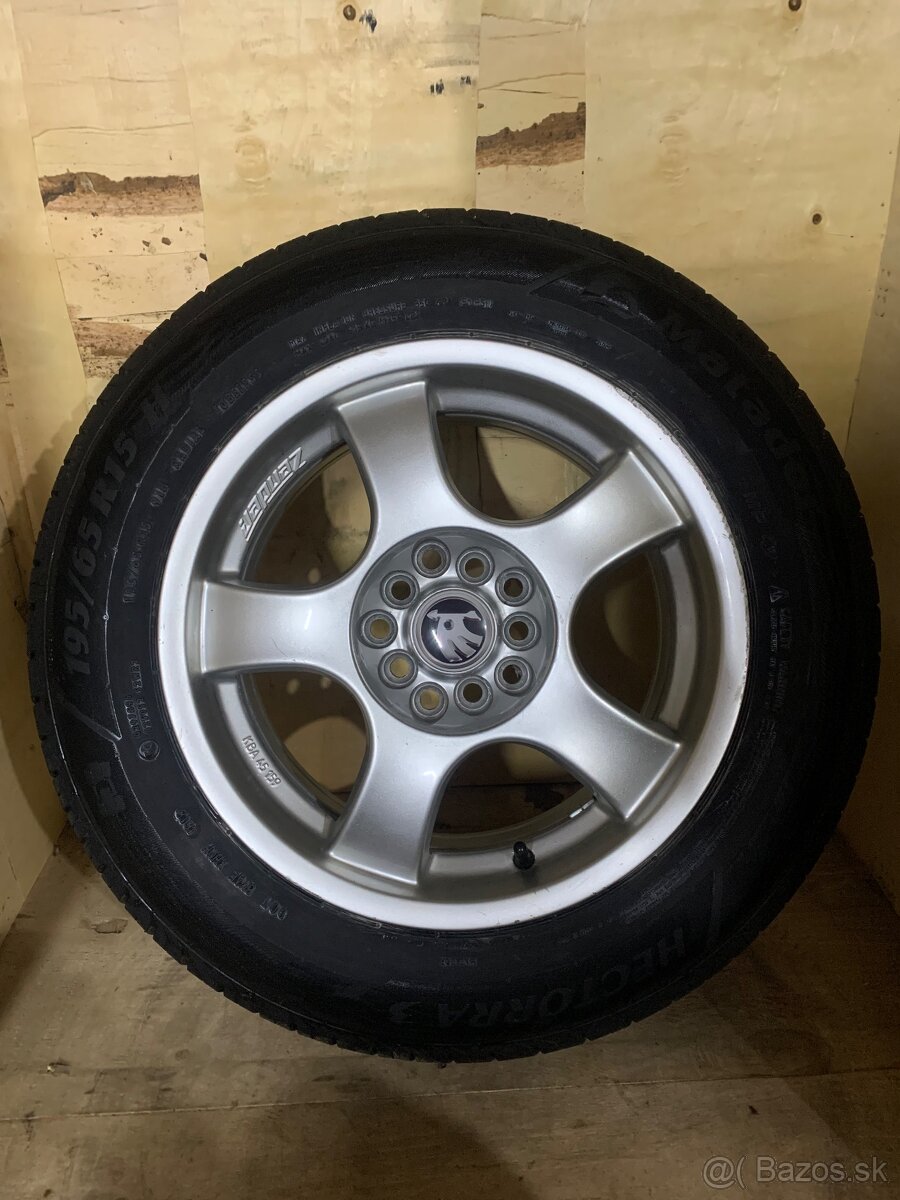 Predám Alu letnú sadu 5x100/112 r15 škoda atd