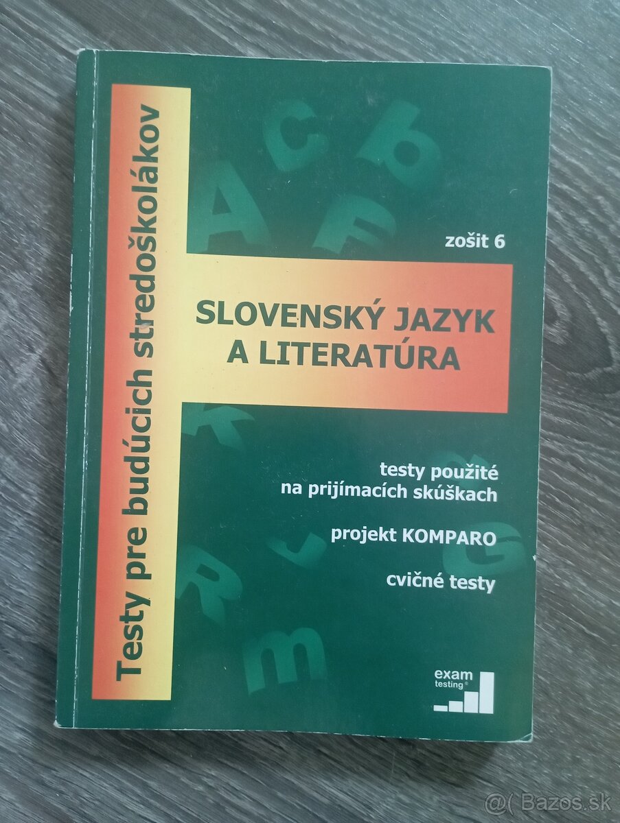 Slovenský jazyk a literatúra testy