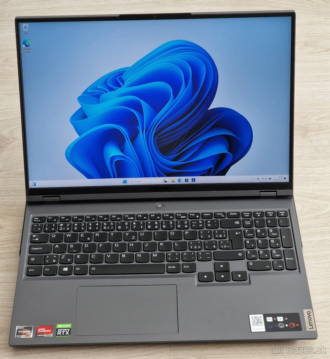 Lenovo Legion 5 Pro s RTX 3070 8 GB GDDR6 a Ryzen 7 5800H