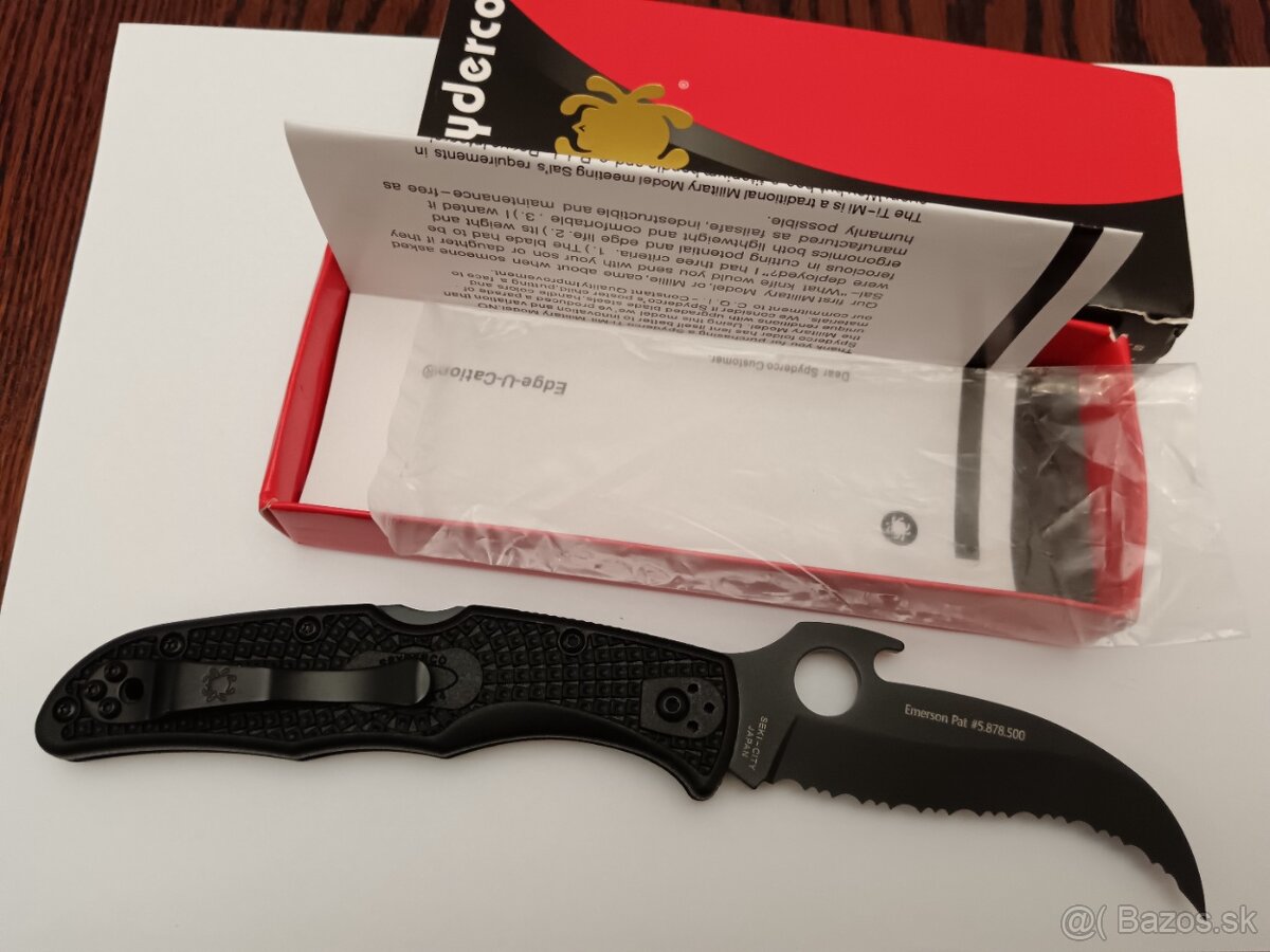 Predám nôž Spyderco Matriarch 2 lyghtweight Emerson Opener