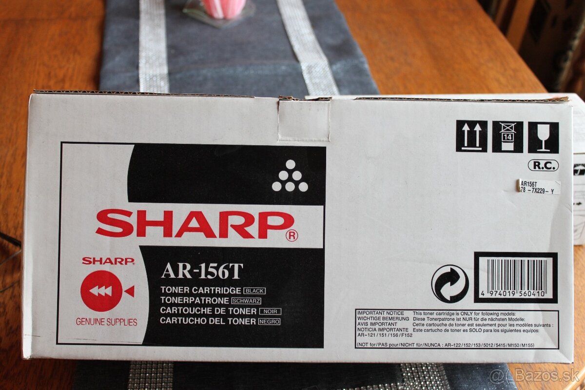 Toner do kopírky SHARP AR156