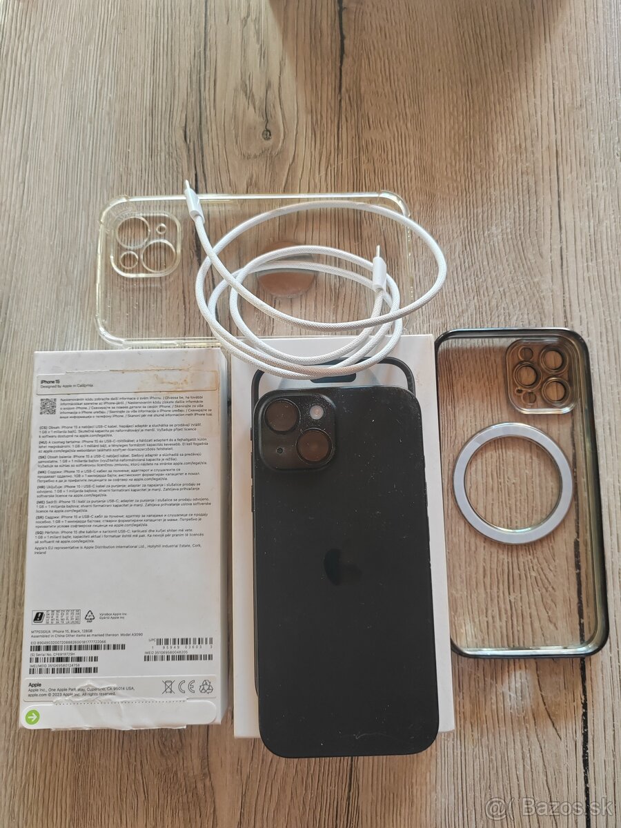 Apple iphone 15 128gb black