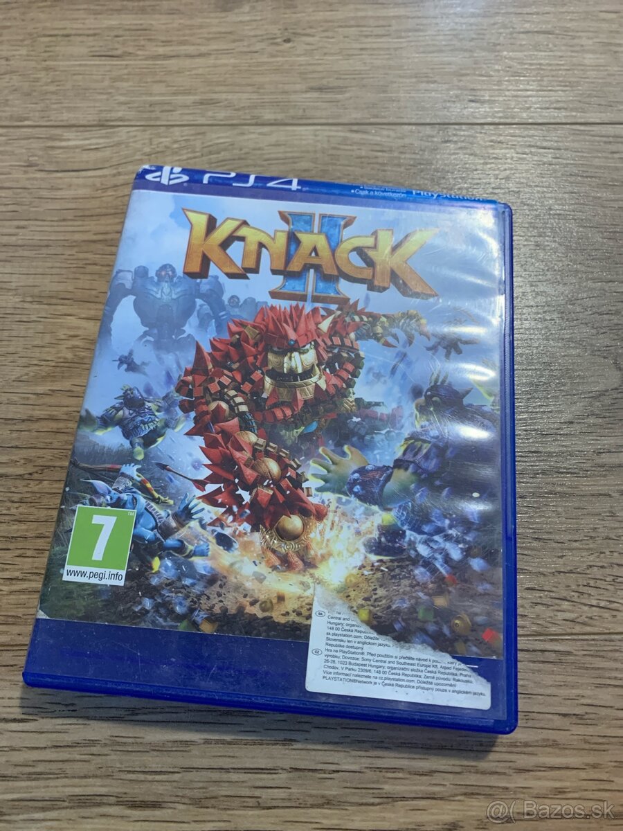 Hra na ps4 Knack