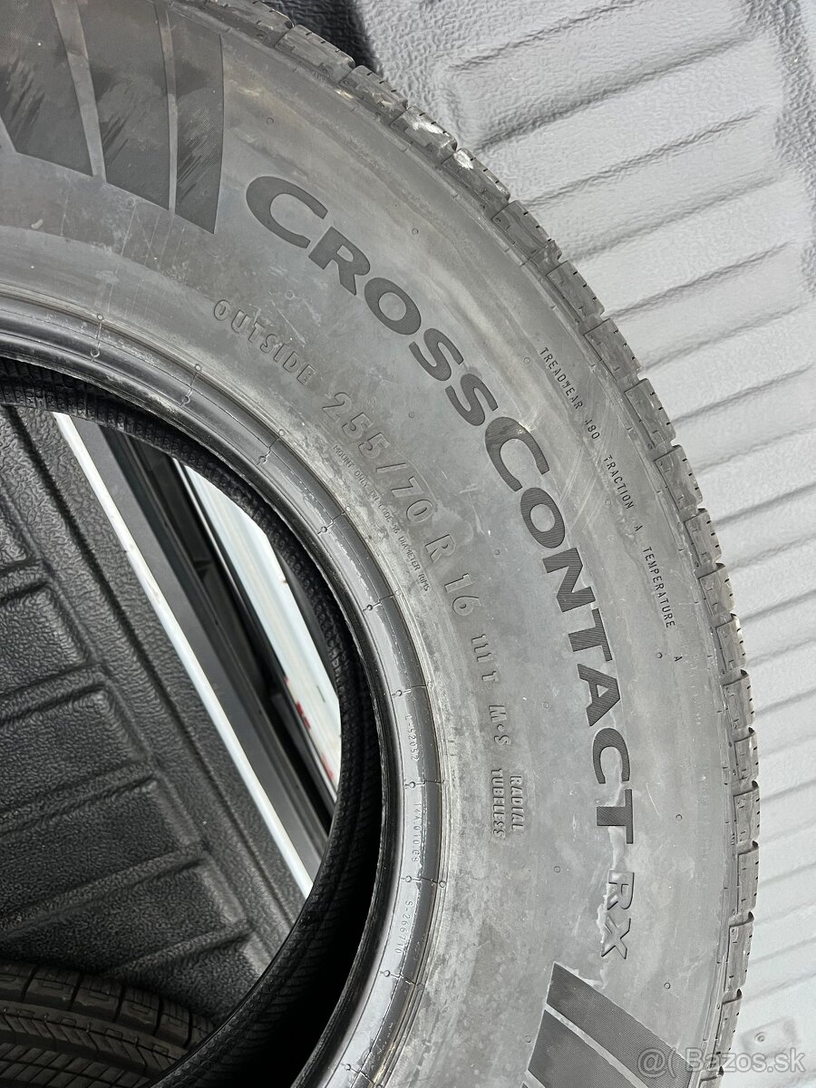 Pneumatiky Continental CrossContact RX 225/70 R16