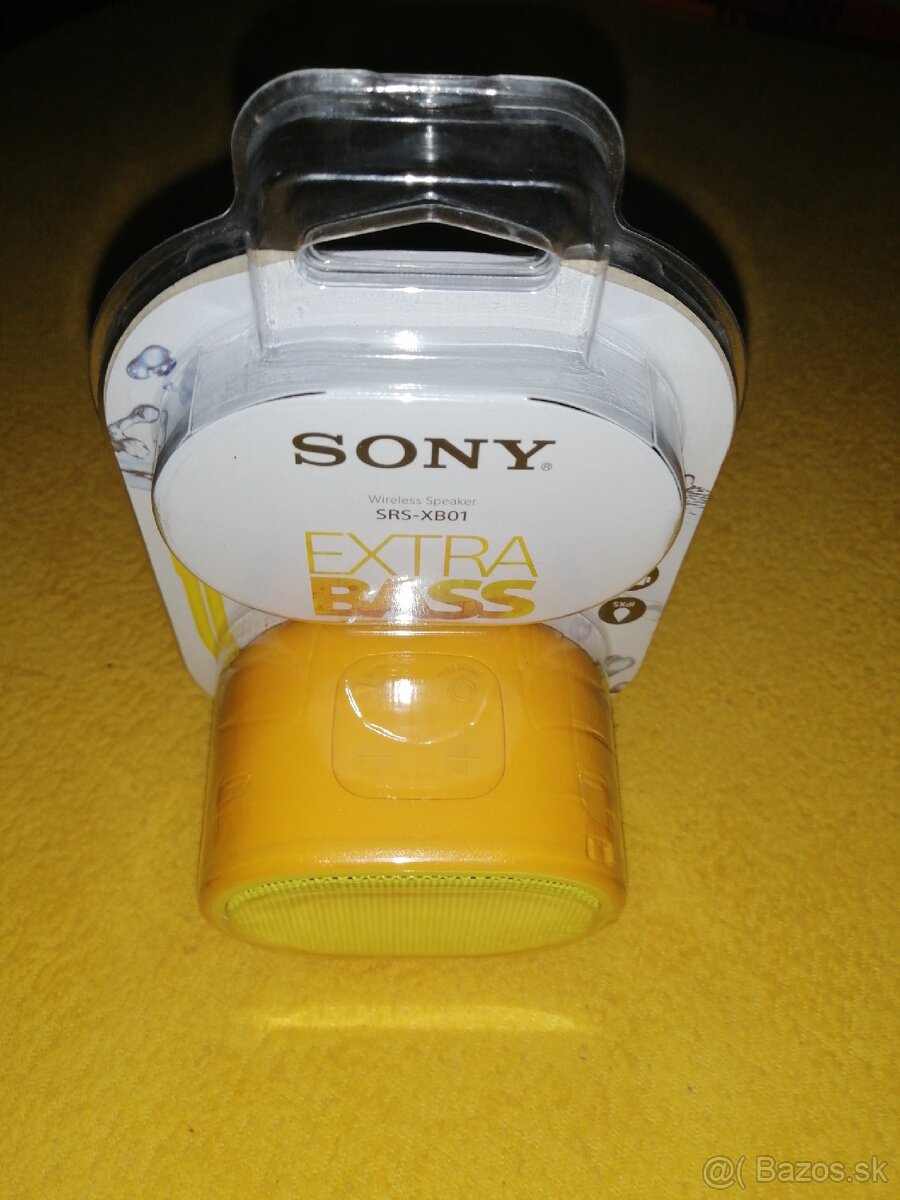 Predám Sony SRS-XB01

PRENOSNÝ BEZDRÔTOVÝ REPRODUKTOR XB01

