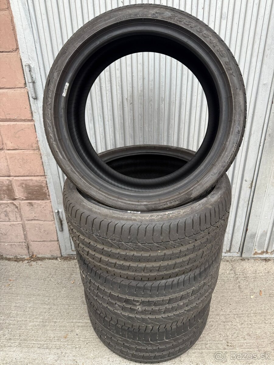 Letne pneumatiky dvojrozmer 255/35 R19 + 285/30 R19