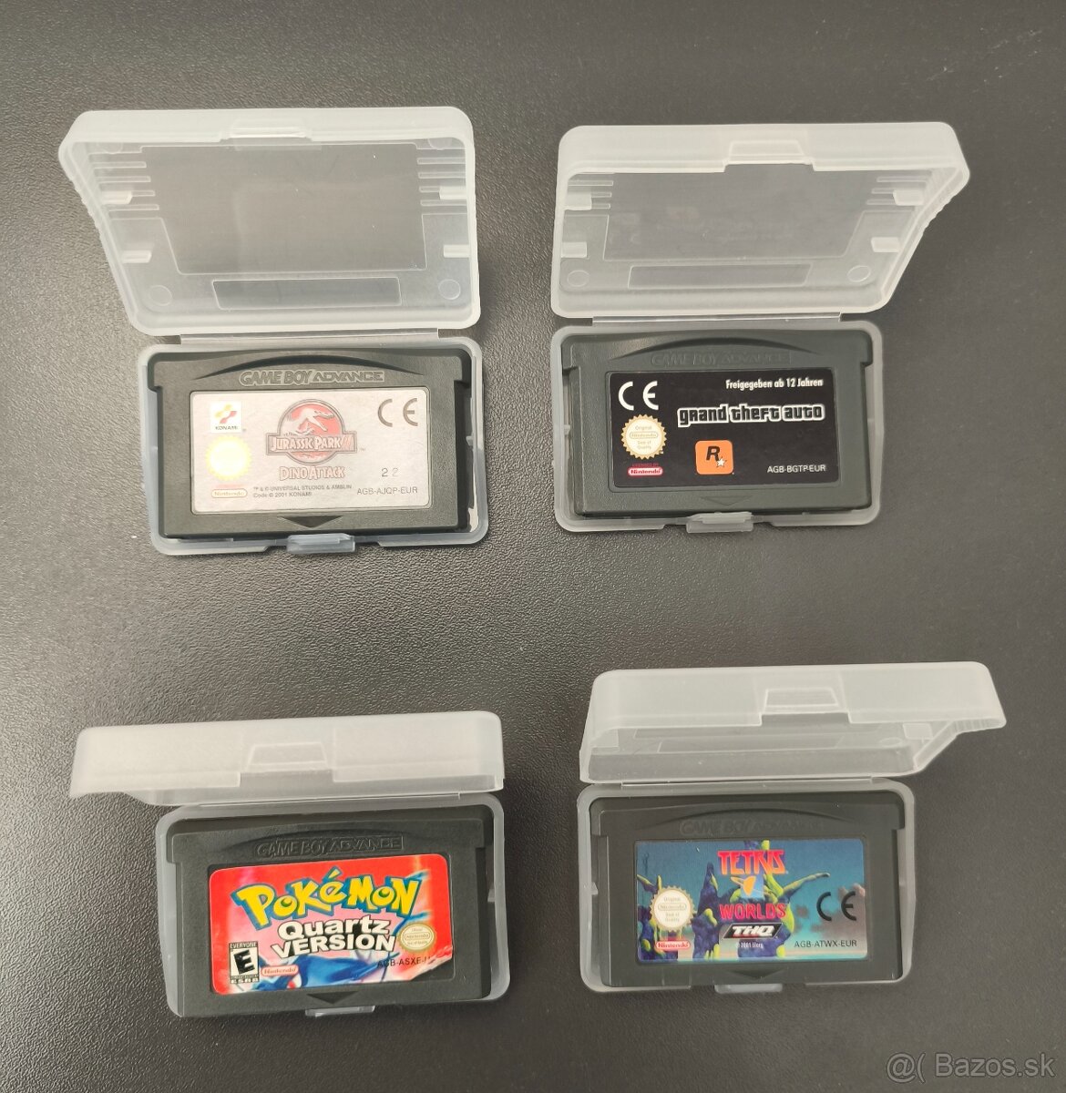 Gameboy Advance hry