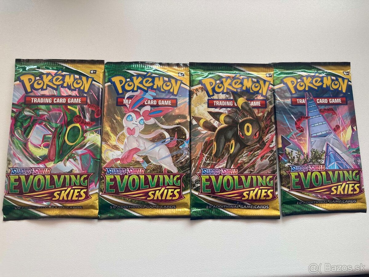 Pokemon Evolving Skies Booster