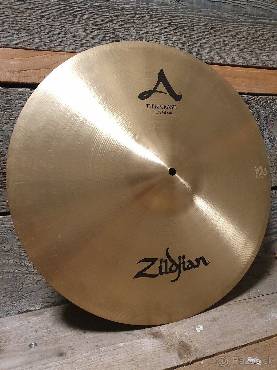 crash 19" Zildjian Avedis thin