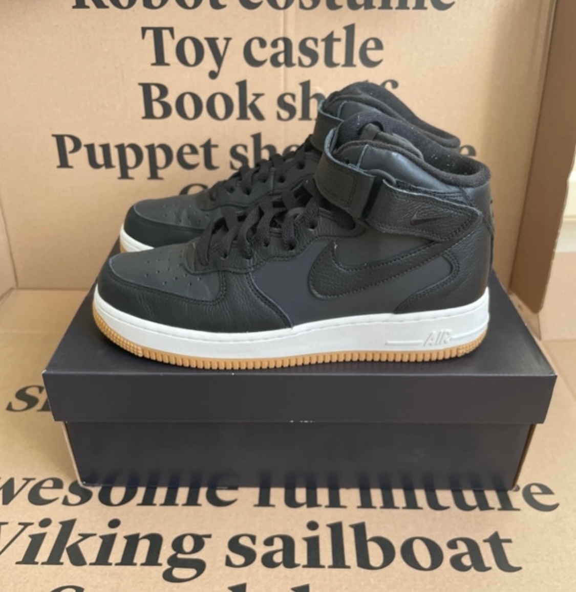 Nike Air Force 1 Mid ‘07 LX Blk