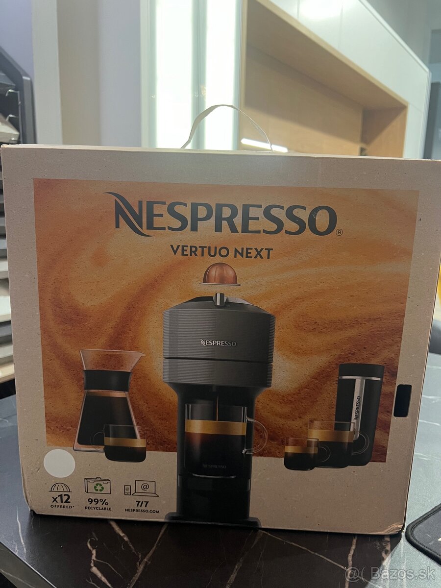 Nespresso kavovar Vertuo kapsule