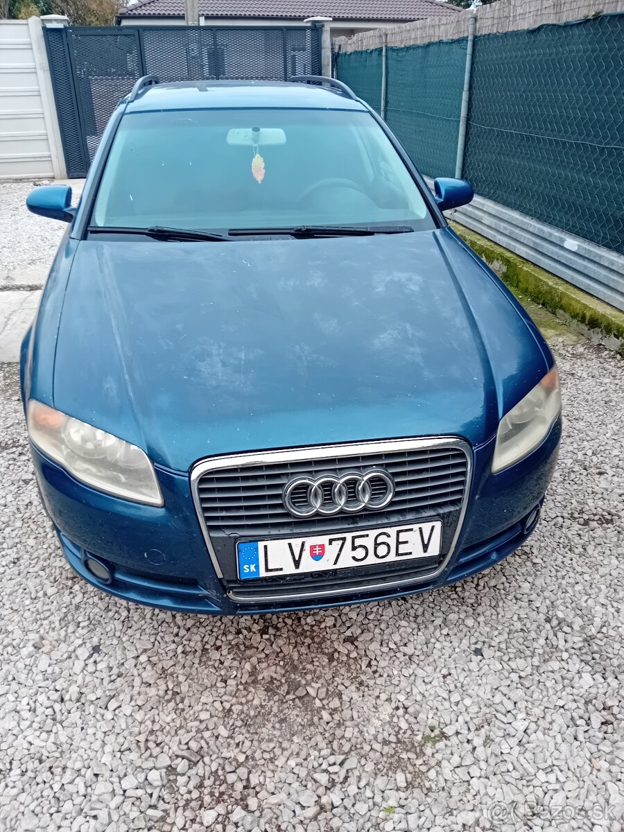 Predám.vymenim. audi a4 b7.1.9.tdi.85kw.rv2005