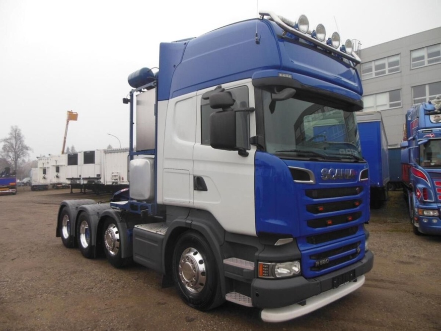 Scania R 580, V8, 8X4, 164.000 KG, TO