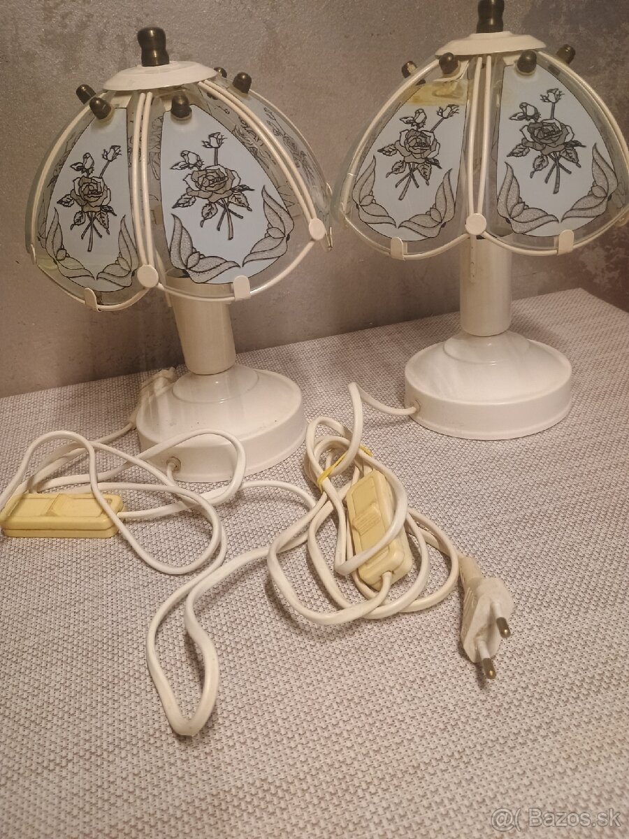 Retro nočné lampy