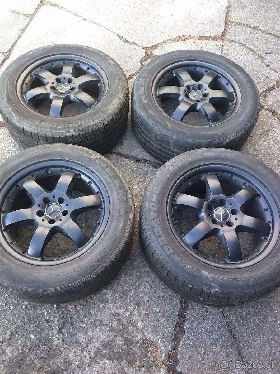 Predam dvojdielne r18 bbs na mercedes ml w163 amg