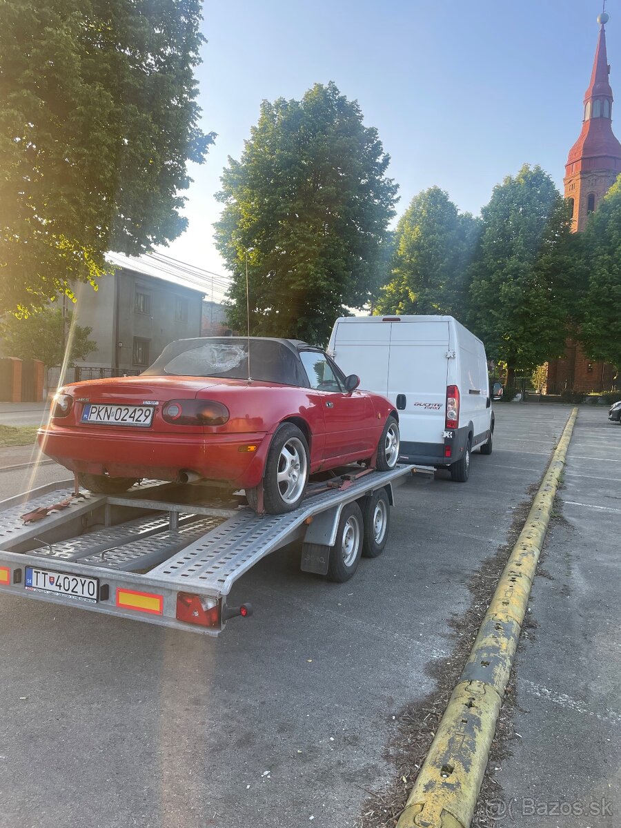 Rozpredam mazdu mx5 Na 1.6 85kw