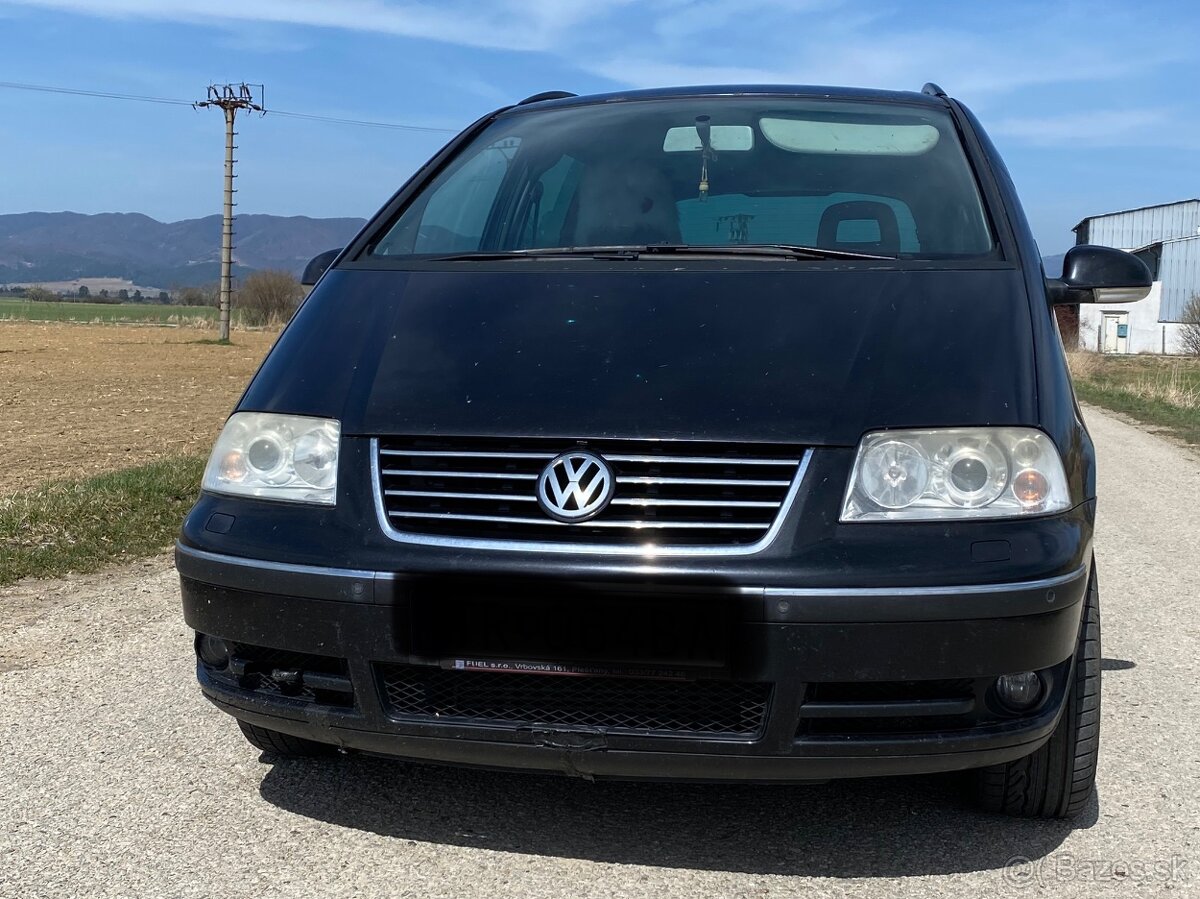 Odpredám všetky použiteľné diely na Vw Sharan 1.9tdi 96kw 06