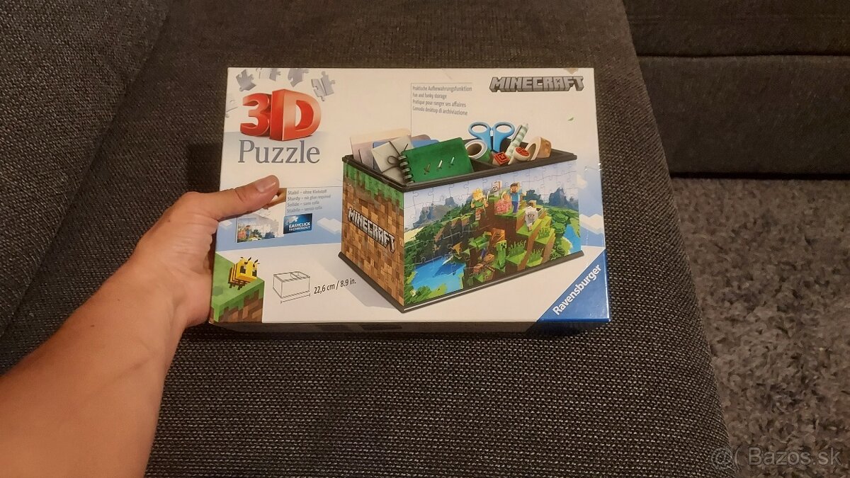 3D puzzle minecraft