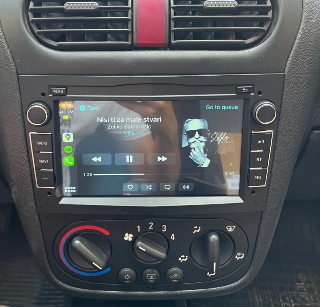 2din Autoradio Pre Opel Carplay Wifi