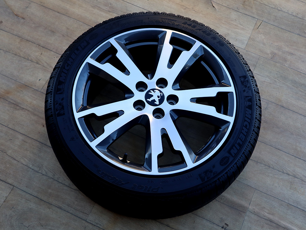 18" 5x108 ALU KOLA PEUGEOT 508 – ZIMNÍ – LEŠTĚNÉ