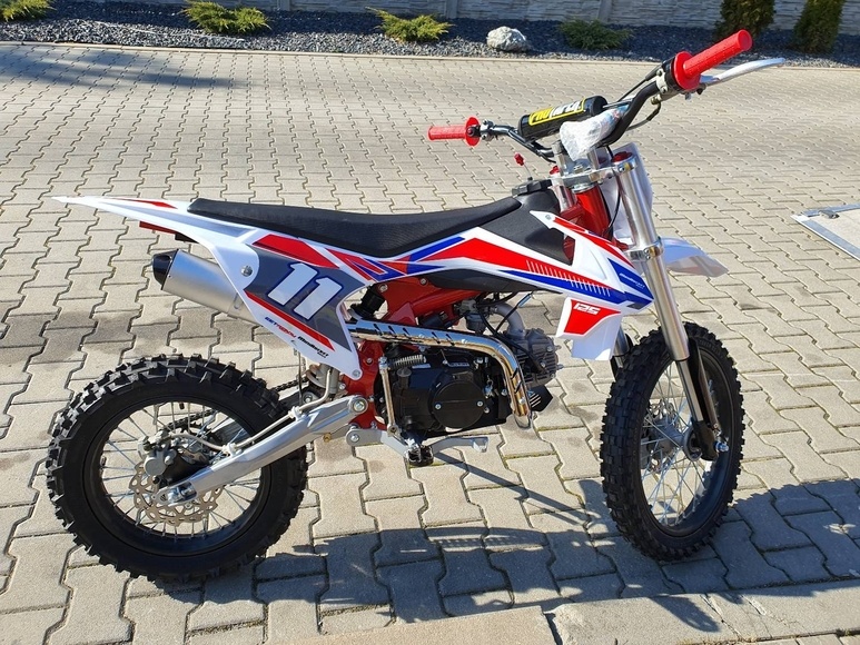 Pitbike MiniRocket SuperPit 125cc E-Start 17/14 sedlo 81cm