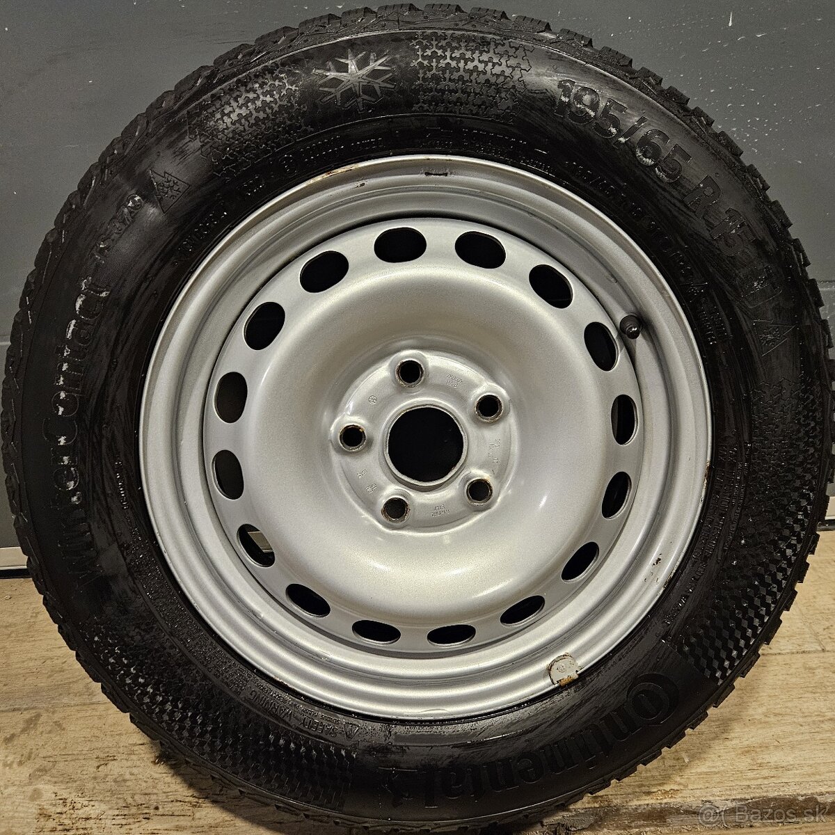 Zimná sada VW - 5x112 r15 + pneu 195/65 r15