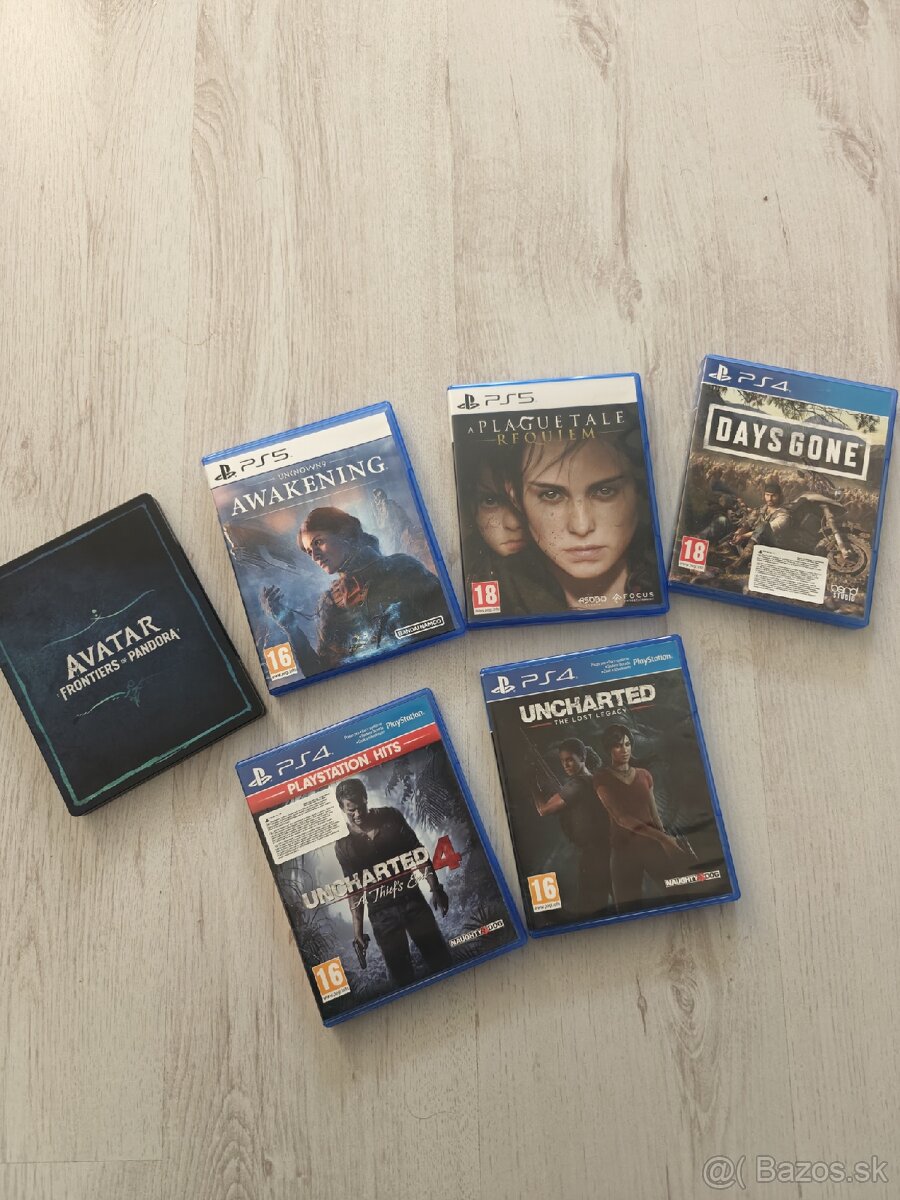 Výmena, predaj hry na PS4, PS5