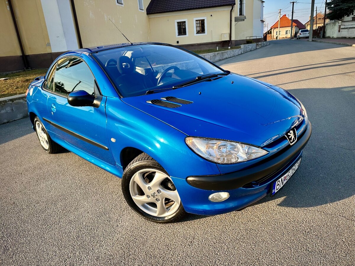 Peugeot 206 CC 1.6 16V Kabriolet Blue Racing Edition Sport