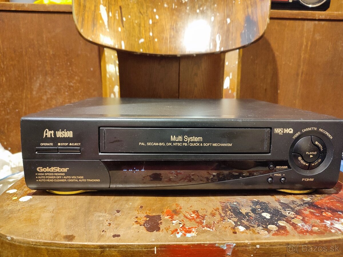 VHS rekorder GoldStar P13HW