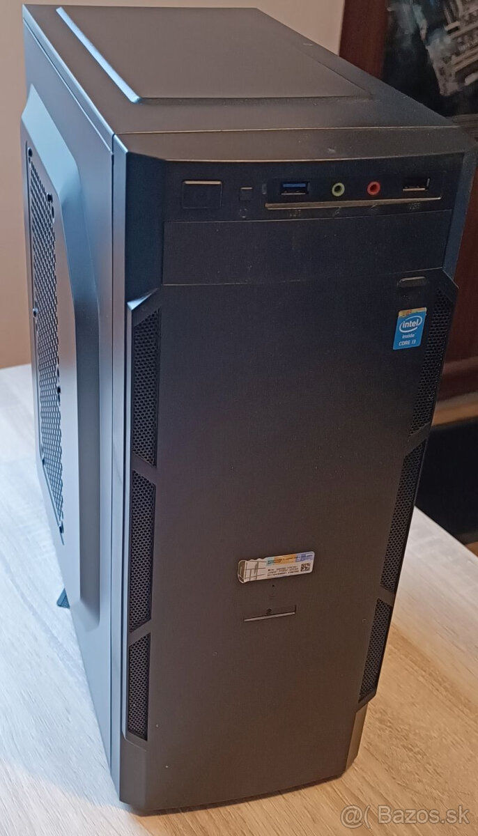 Predám PC s I3 8GB RAM  500GB SSD W10