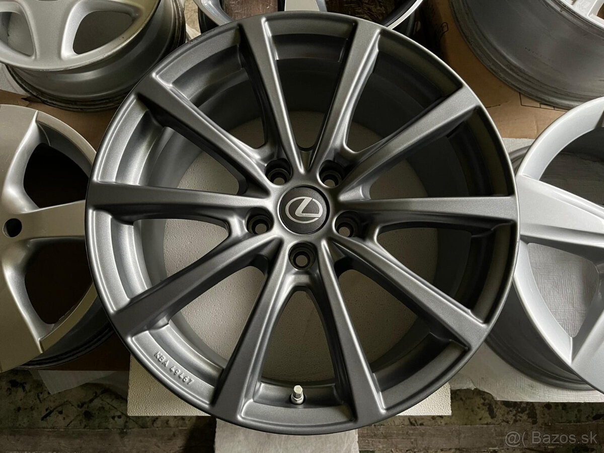 LEXUS GS, IS ORIG. ALU KOLA R18, 5x114,3 ET 45 ČIDLA (1139T)