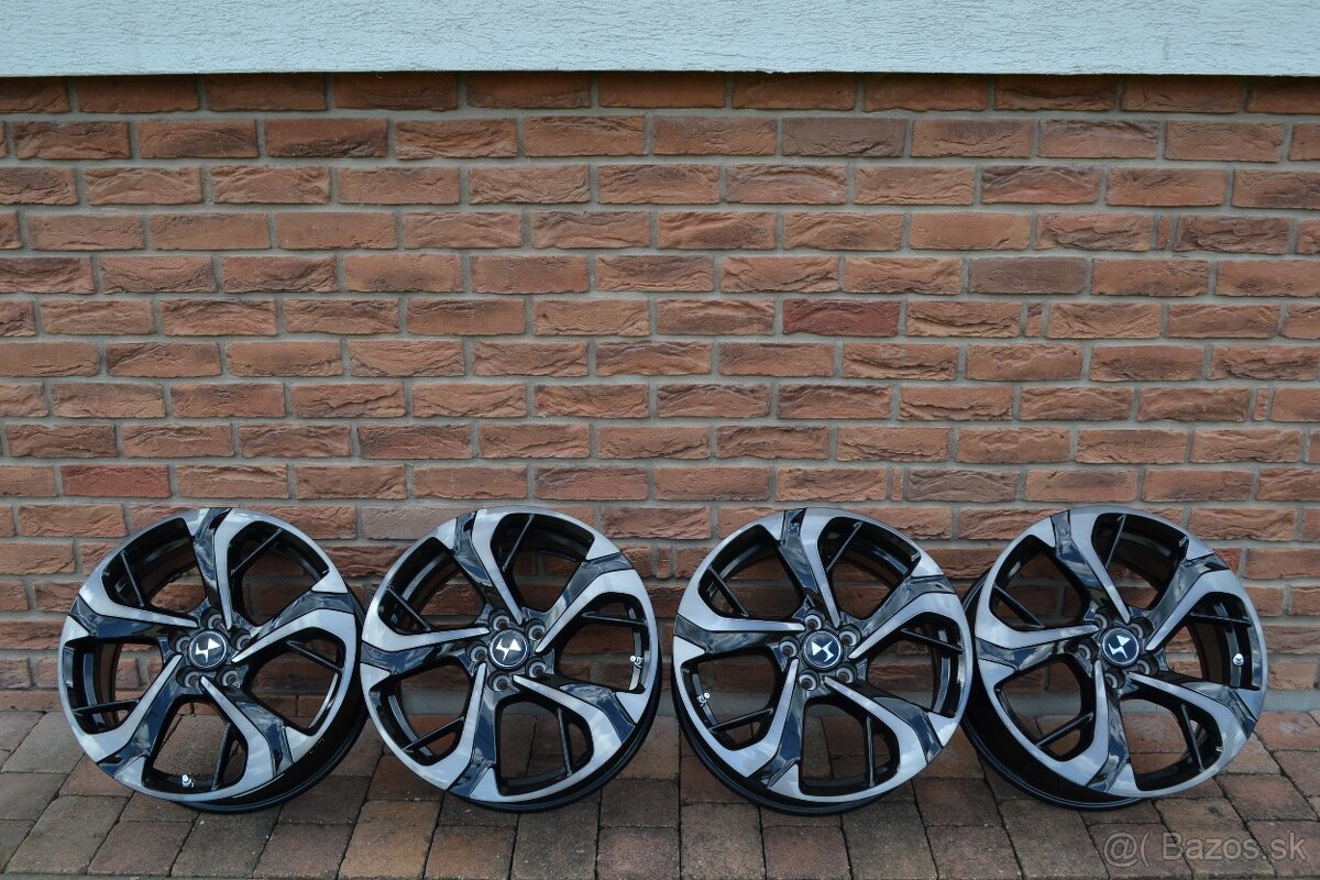 5x108 R18 Alu disky Original DS5 DS7 Citroen