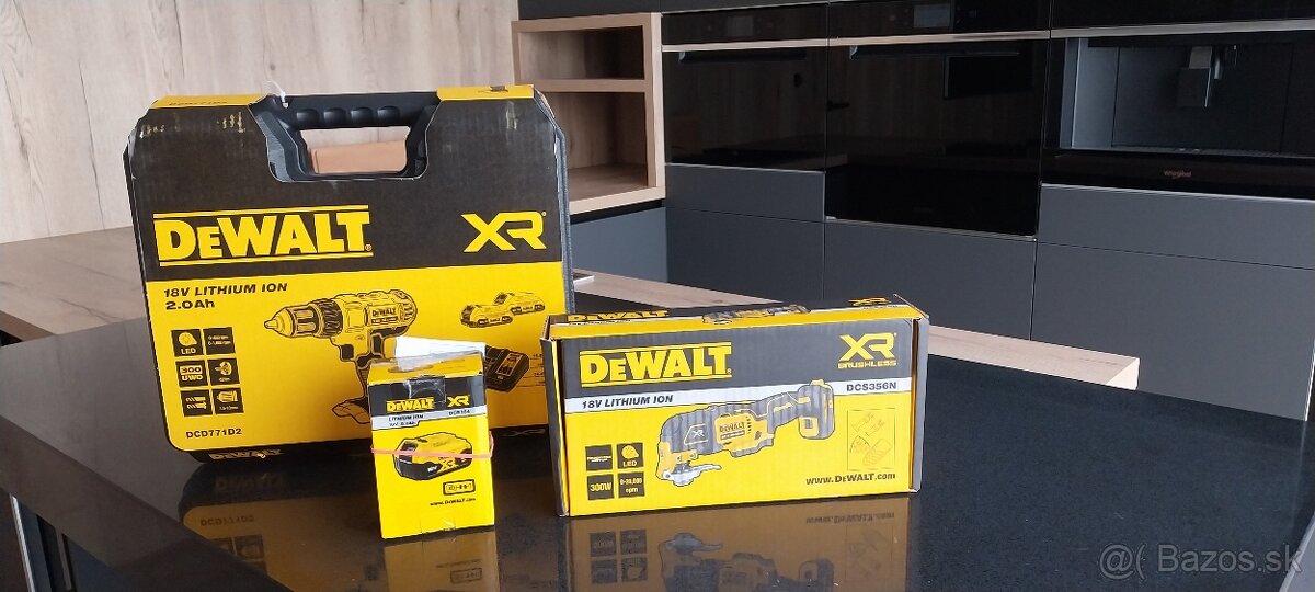 Úplne NOVÉ DeWalt aku náradie + 5ah bateria