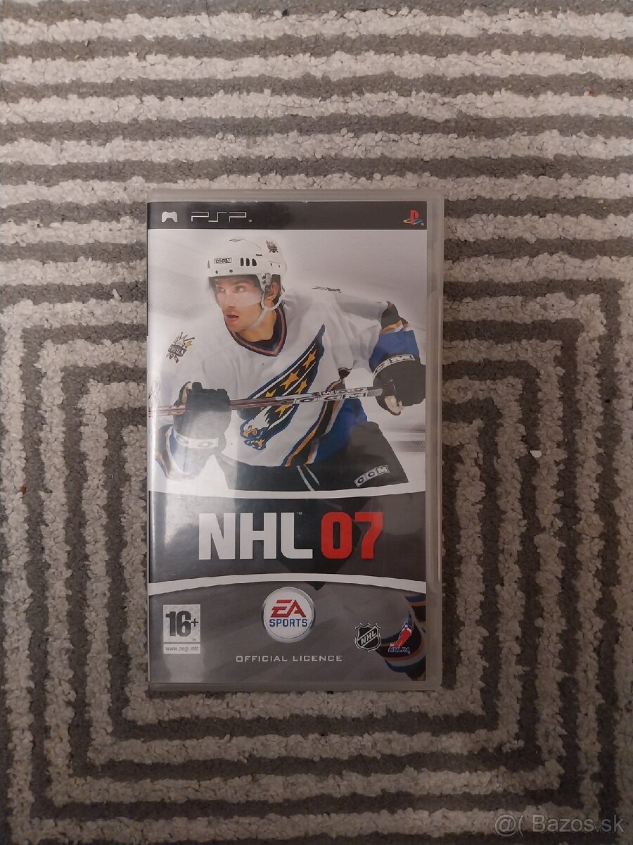 NHL 07 (PSP) - poškodený obal