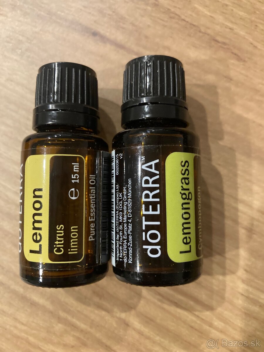 Doterra LEMON, LEMONGRASS