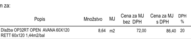 Dlažba Novabell