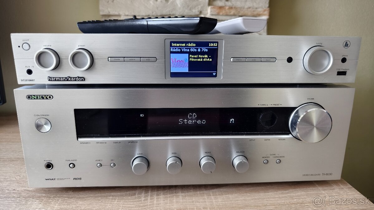 predám Onkyo Tx8230, Hama DIT201MBT