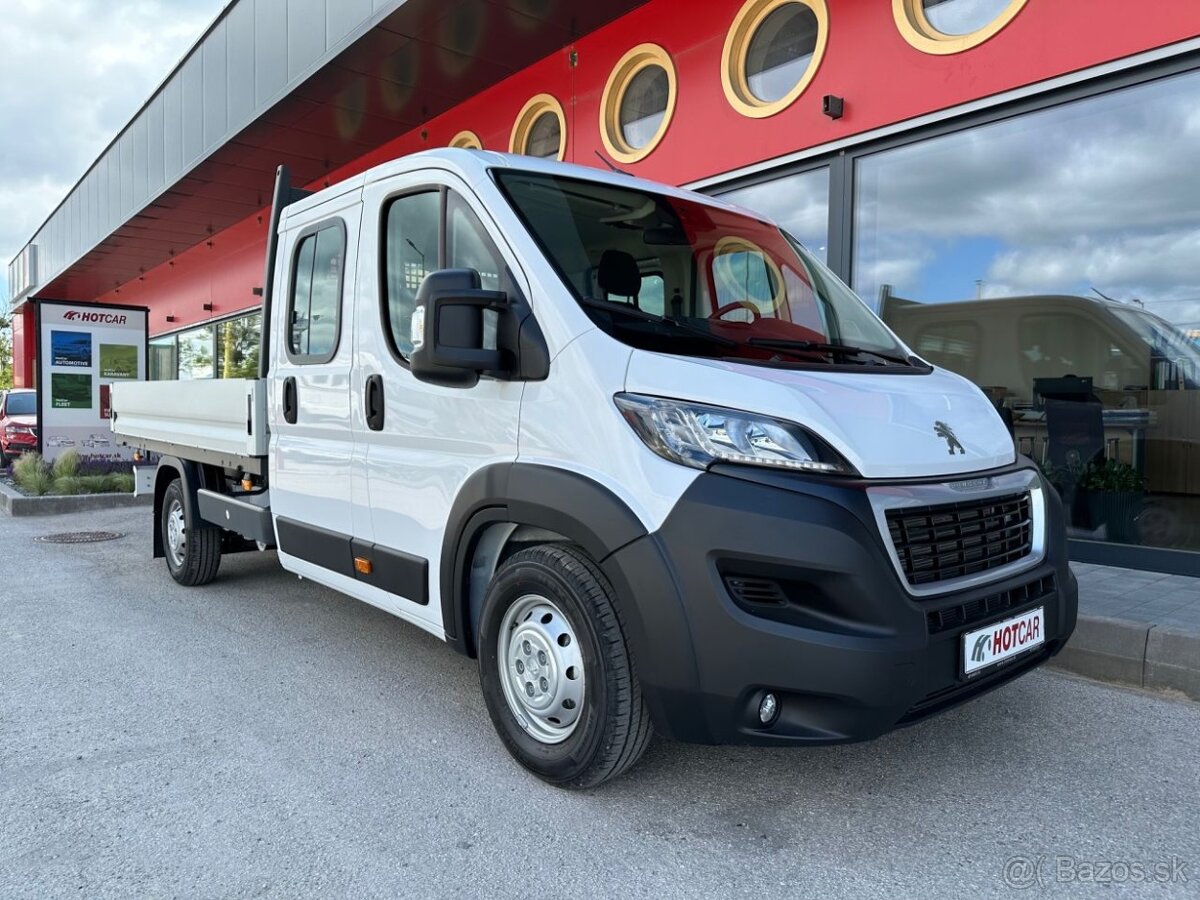 PEUGEOT BOXER DC 435 L4 2.2 BLUEHDI 121KW VALNÍK DVOJKABÍNA